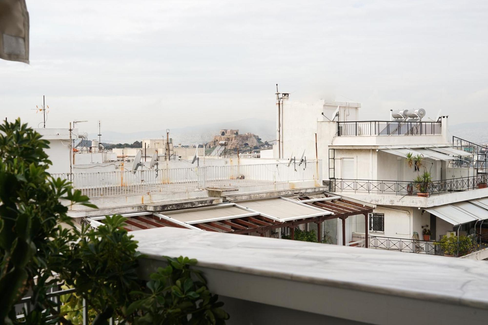 Small & Cosy With Acropolis & Lycabettus View Apartment Atena Exterior foto